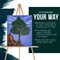 64" Wooden Easel Stand - Adjustable A-Frame Tripod for Painting, Drawing, Photos & Signs - Lightweight Easels, Wood Easel Stand for Sign Wedding Display 40" Canvas Capacity